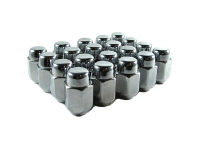 Lug Nuts Acorn 7/16'' Chrome Lugs Nut 20 Pc New GM