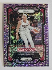 2024 Panini Prizm Monopoly Aerial Powers Purple Millionaire Shimmer /50 #48