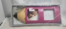 Dax Photoframes 3x3"  Pencil Shaped Double Picture Frame