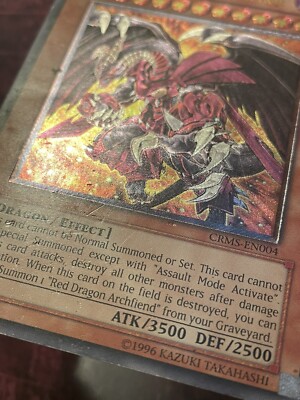 Red Dragon Archfiend/Assault Mode - CRMS-EN004 - Ultimate Rare