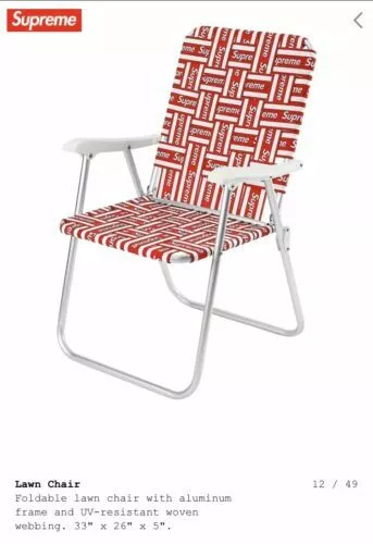 Supreme Lawn Chair SS20