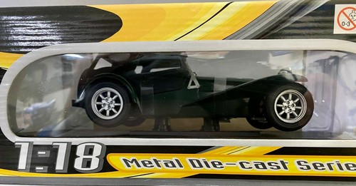 CATERHAM SUPER 7 BY ANSON 1:18 NEW IN BOX METAL DIE-CAST SERIES FREE SHIPPING - Picture 3 of 7