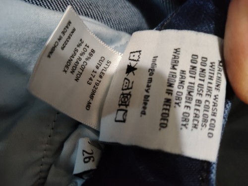 Perta 153 My Girl Dark wash jeans size 5 - Picture 7 of 7