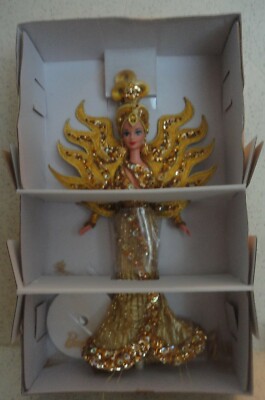 Barbie Bob Mackie Goddess of the Sun Designer Doll Never Displayed