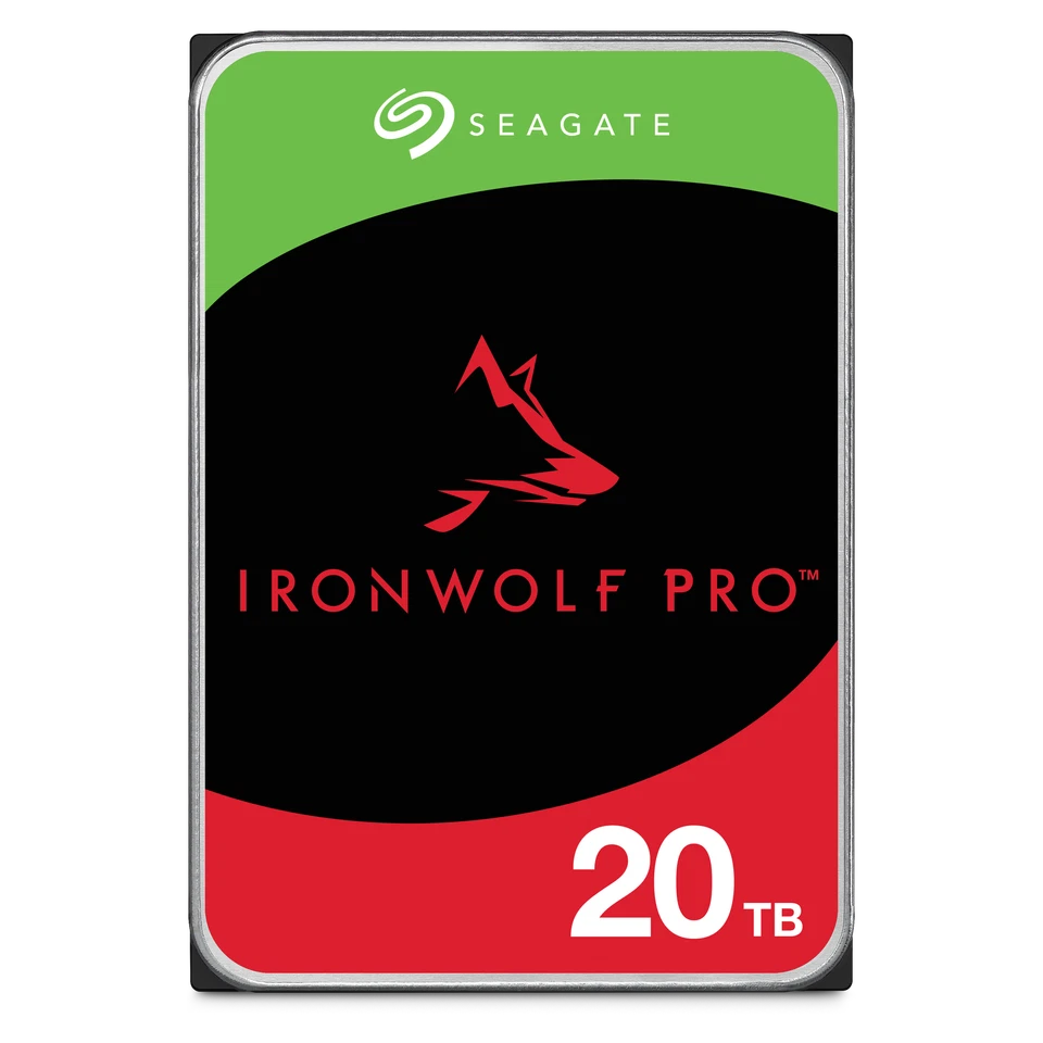 Seagate IronWolf Pro NAS HDD ST20000NT001 - 20 TB 3,5 Zoll SATA 6 Gbit/s CMR