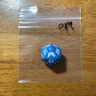 🎲 MTG d20 Spindown 20-sided Life Counter die dice Blue - Magic Origins ORI 089