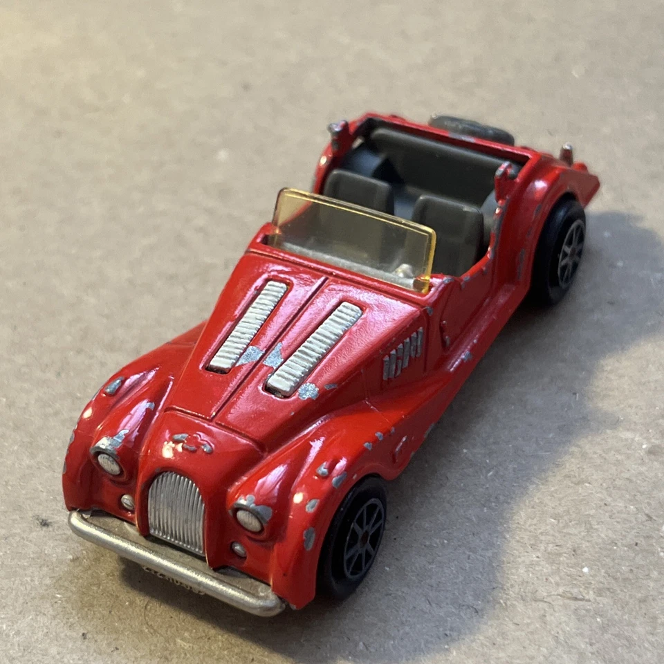 AUTO VINTAGE MODELLINO MORGAN MAJORETTE N.261 FR PEZZO MANCANTE  - 7, 4 CM CIRCA - Immagine 2 di 4