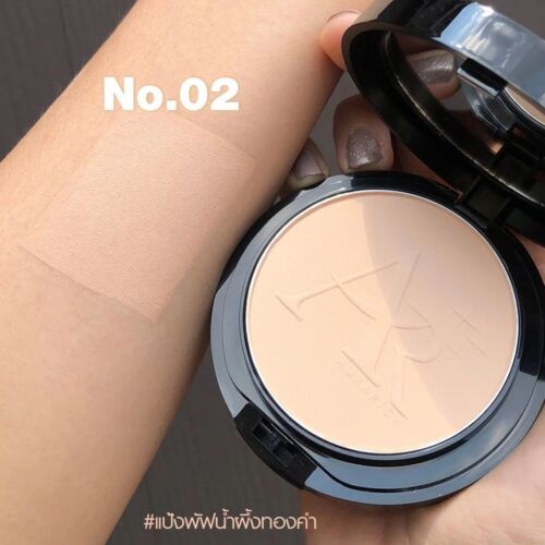 15 g HONEY GOLD FACE PUFF POWDER SPF35 PA++ AURA RICH Coverage Waterproof Bright - Picture 13 of 14