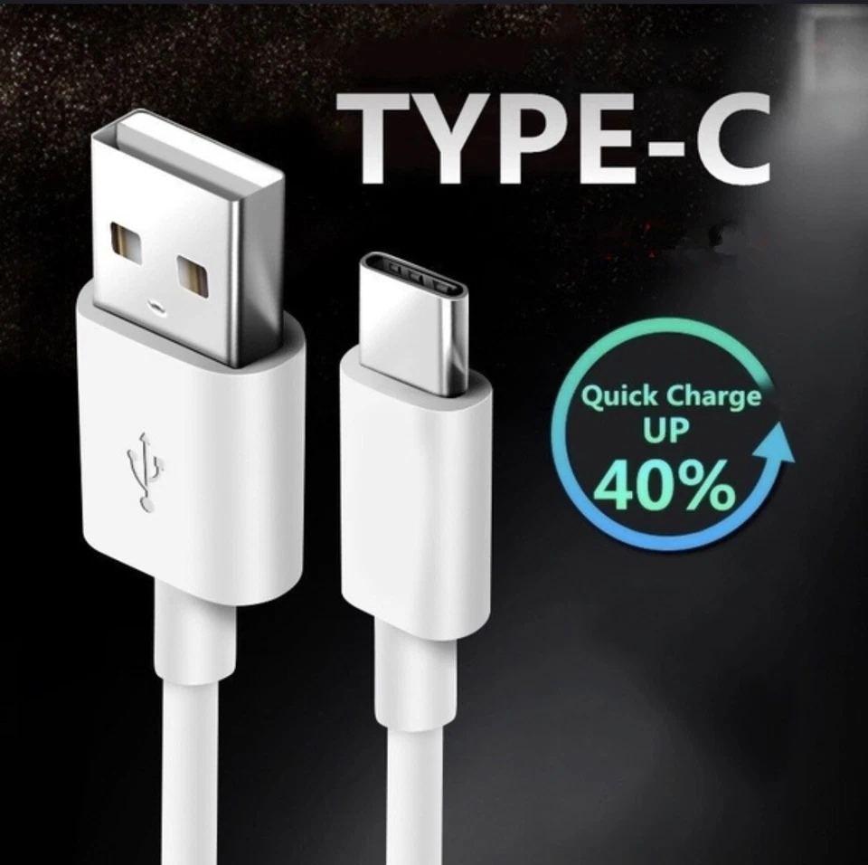 3X10ft USB C Cable Type C Fast Charging Quick Charger Cord for Samsung S10 S8 9 - Image 2 of 4