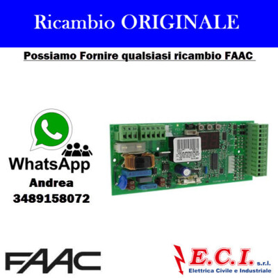 Faac 780D Electronic Control Unit 7909212 Sliding Automation 746 844