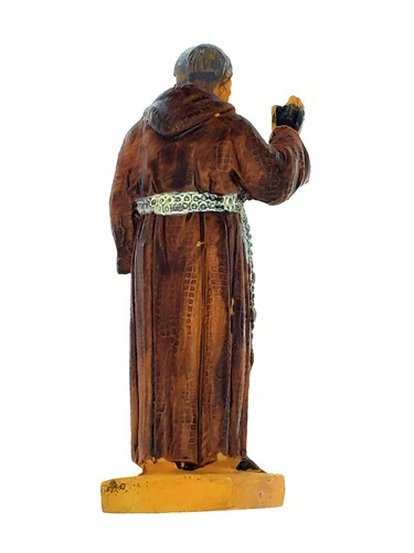 St Padre Pio healing stigmata Italian Saint holy medal blessed oil statue NEW - Picture 8 of 10