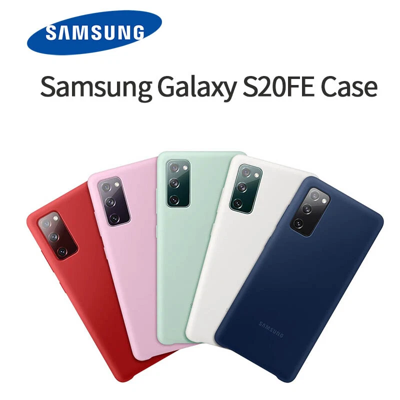 Samsung Galaxy S20FE Case Official original Silky Silicone Cover Case  EF-PG780