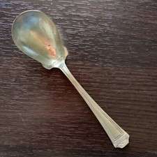 Sheffield A1 Plate Pattern Five Spoon Silver Plate Made In USA 5.75”