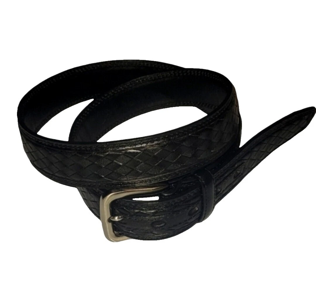 Cinturón Negro de cuero Cabela's para hombres