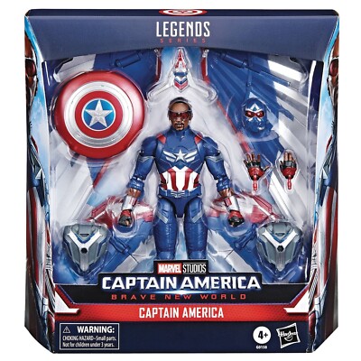 Marvel Legends Sam Willson Captain America Brave New World Figure MIB