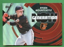 RYAN MOUNTCASTLE 2022 TOPPS SERIES 1 NOW GENERATION INSERT BALTIMORE ORIOLES