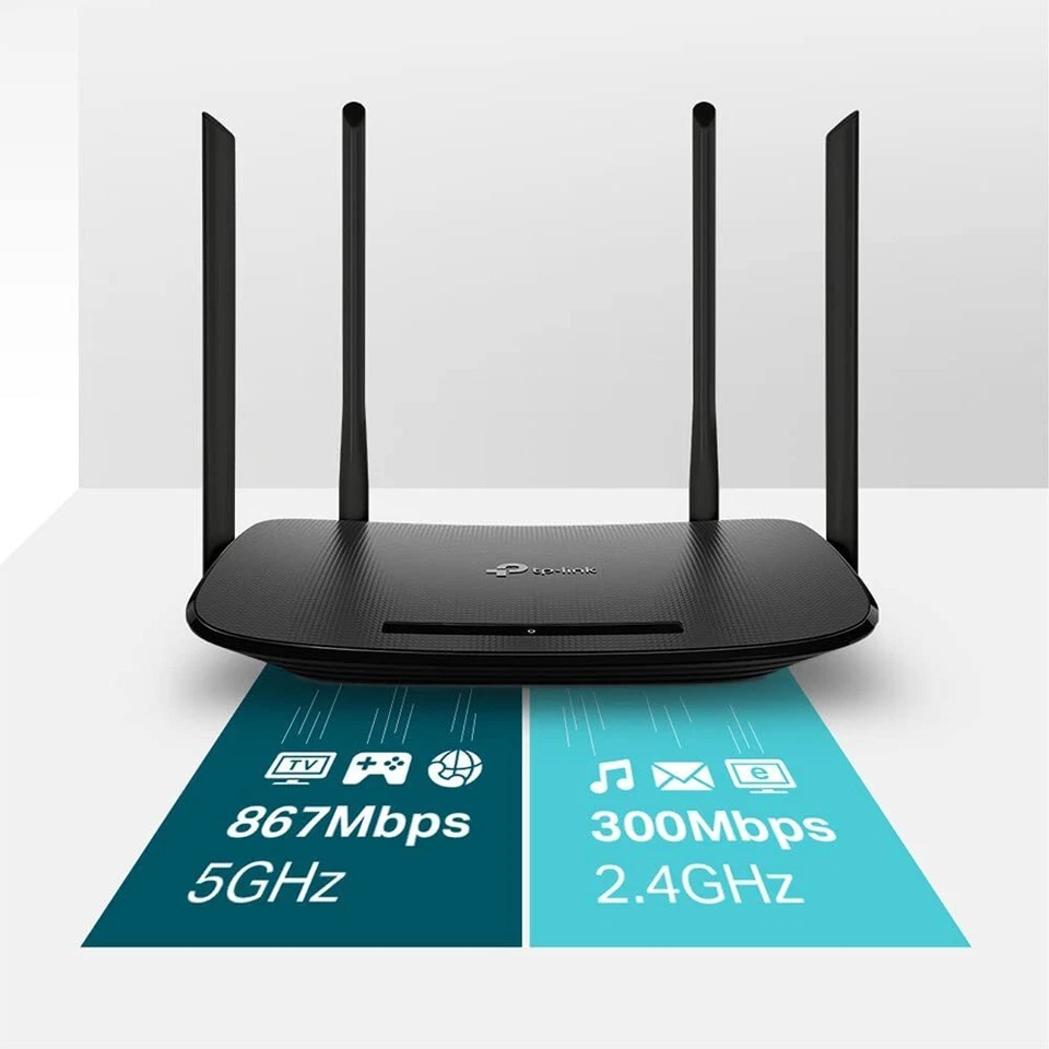 TP-Link Archer VR300 AC1200 Dual-Band WLAN-Router 4 LAN 4 Ext. Antennen QoS VPN - Bild 3 von 4