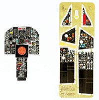 F-105 D Thundechief Photoetched, 3D, Colour Instrument Panel #4853 1/48 Yahu