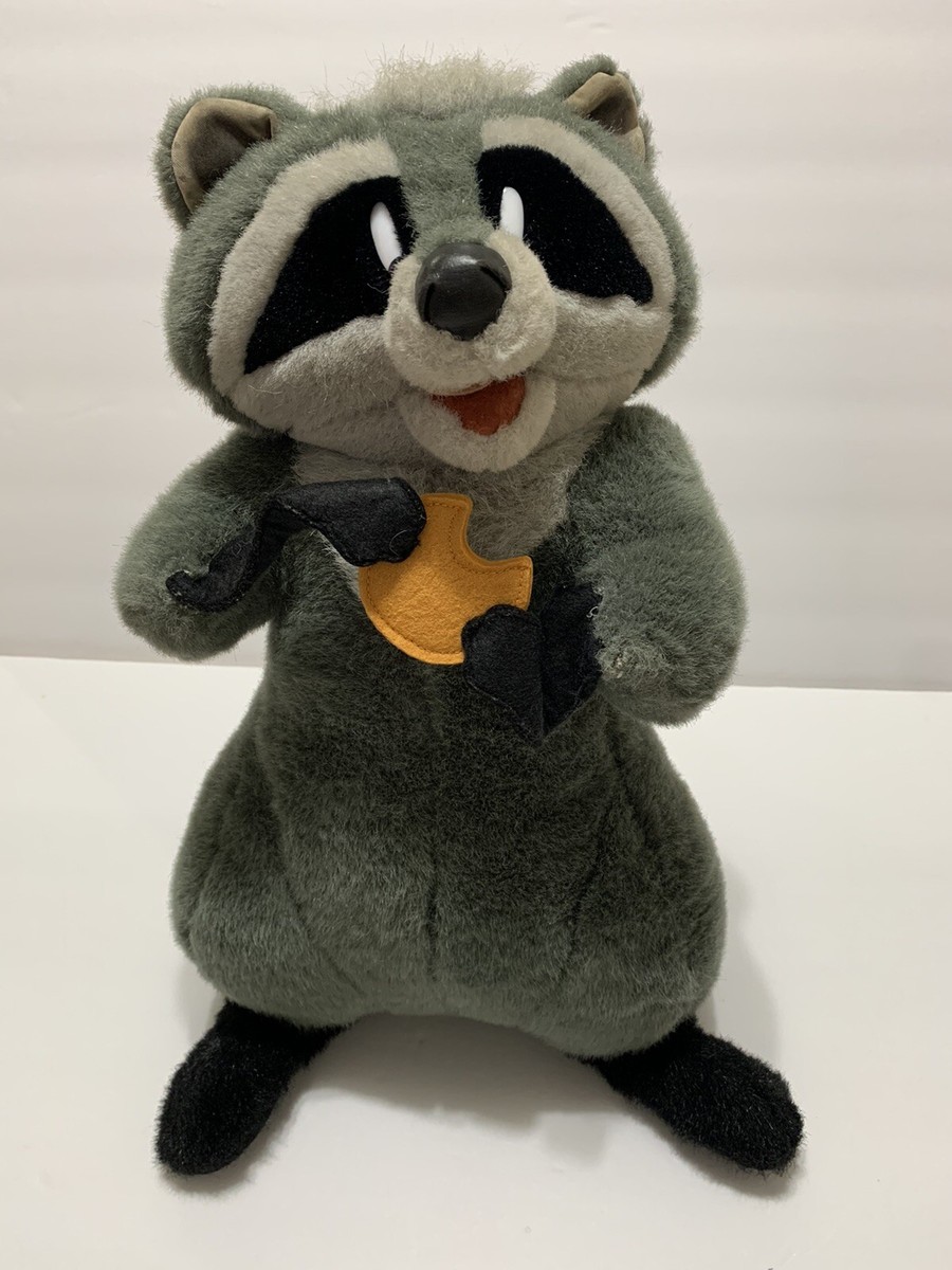 Disney Vintage Douglas Pocahontas Movie Meeko Raccoon Plush 16” | eBay