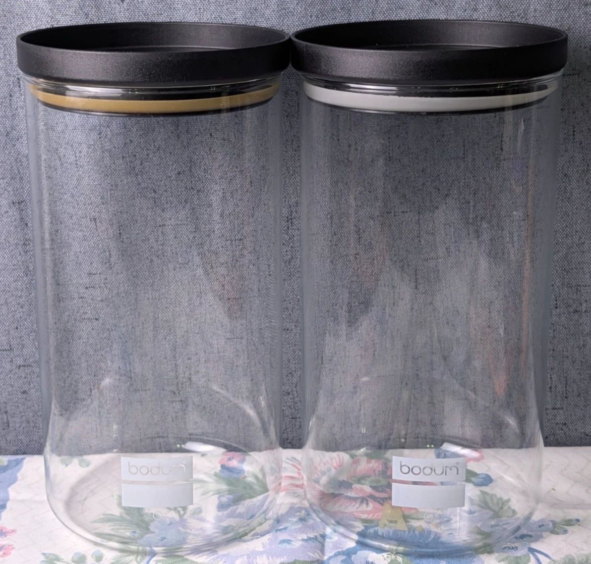 Bodum Glass Storage Canisters Set of 2 Large 64oz Food Coffee Jars Lids Airtight
Opens in a new wind