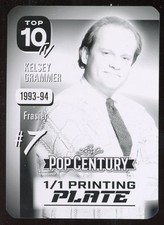 Kelsey Grammer 2026 Leaf Pop Century Printing Plate #TV-KG1 Serial #d Frazier
