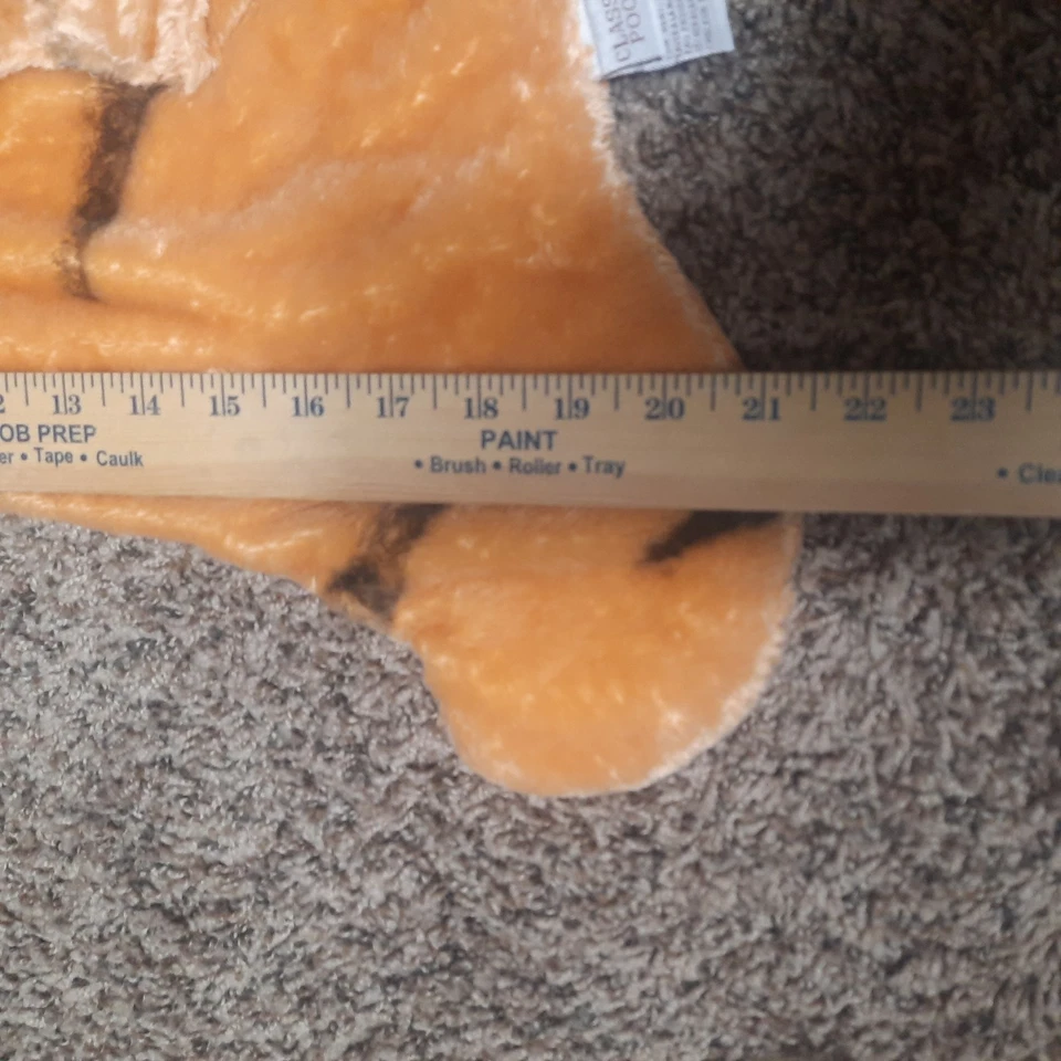 "Manta de felpa Tigger de colección / alfombra de juego Gund Disney clásica Pooh Lovey alfombra 22" x 20""" Foto 4 de 4