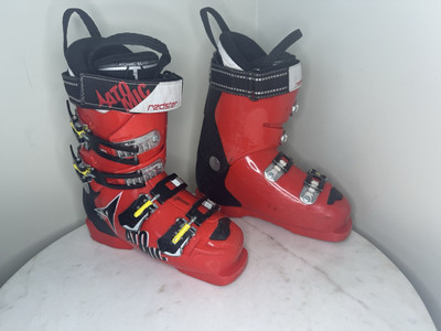 Atomic Redster WC 70 Red And Black Ski Boots Mondo Size 28.5