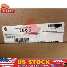 New Sealed AB 1791ES-IB16 CompactBlock Input Module 16-Pt Guard I/O Ethernet I/P
