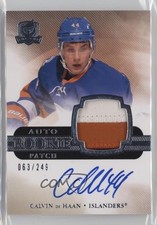 2011-12 Upper Deck The Cup Rookie 63/249 Calvin de Haan #164 Patch Auto 0bz8