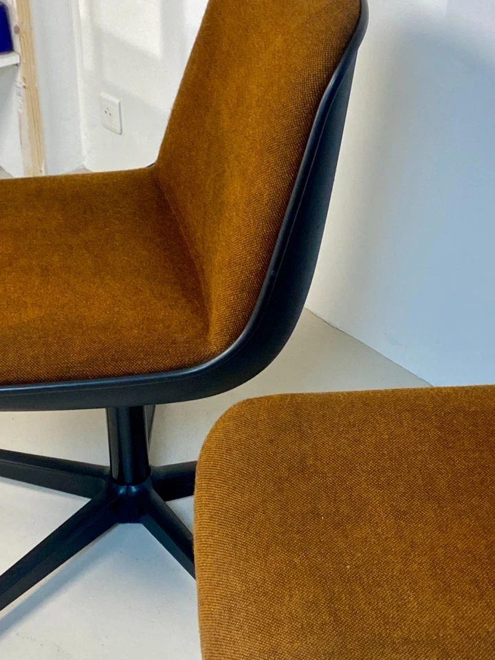 Paire de fauteuil de Charles Pollock année 1970. - Photo 4/4