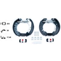Textar Bremsbackensatz Bremsbacken Hinten FüR Renault Twingo Ii CN0_ Thalia