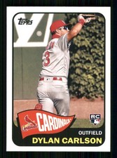 2021 Topps 1965 Topps Redux #T65-45 Dylan Carlson St. Louis Cardinals TW6378