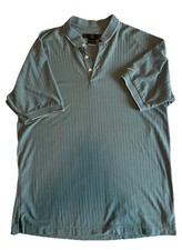 Vintage Y2K Nike Golf Polo Men's XL Blue Textured