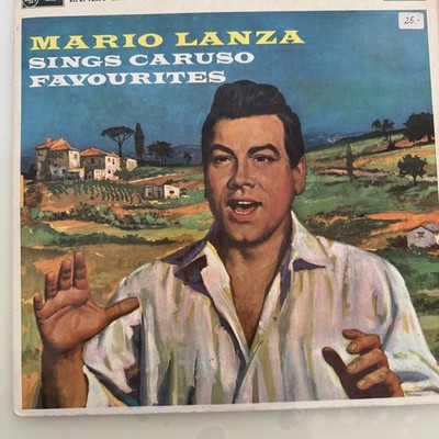 MARIO LANZA sings caruso favorites Vinyl Schaalplatte washed LM2393-C MONO EX