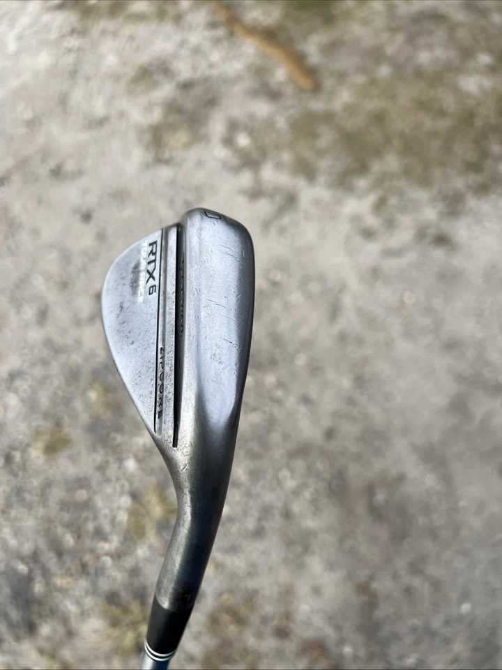 Cleveland RTX 6 ZipCore Tour Rack Raw Gap Wedge GW 50* DG Spinner Steel Mens RH - Image 4 of 4