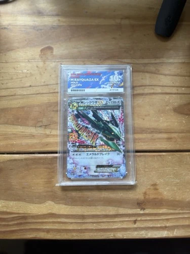 New ListingPokémon Mega Rayquaza Ex 024/025 25th Anniversary Ace 10 Gem Mint