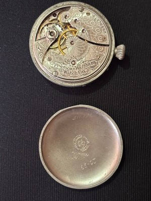 Antique 1902 Waltham Seaside 1891 Pocket Watch 0s 7j USA