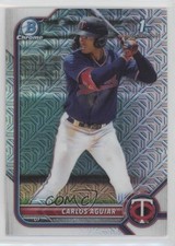 2022 Bowman Chrome Prospects Mega Box Mojo Refractor Carlos Aguiar #BCP-1 00em