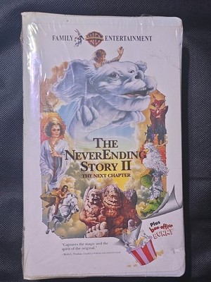 NEW  Factory Sealed The Neverending Story 2: The Next Chapter (VHS) SEALED