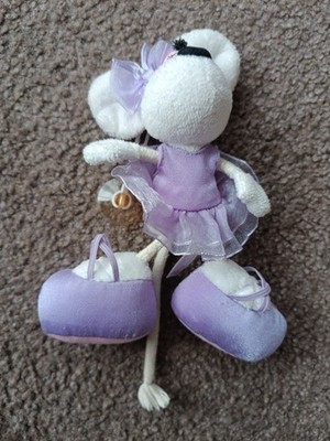 Diddl Diddlmaus Ballerina Lila Tütü Saugnapf Ca. 17 CM