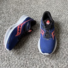 Saucony Ride 15 Sapphire Vizired Blue Men  s Size 11.5 Running Shoe Sneakers