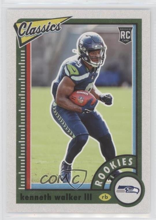 2022 Panini Classics Rookies Kenneth Walker III #158 11cn
