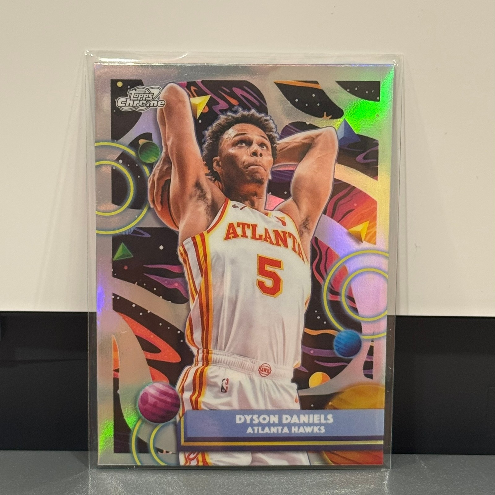 2025-26 Topps Chrome Cosmic #37 Dyson Daniels Refractor