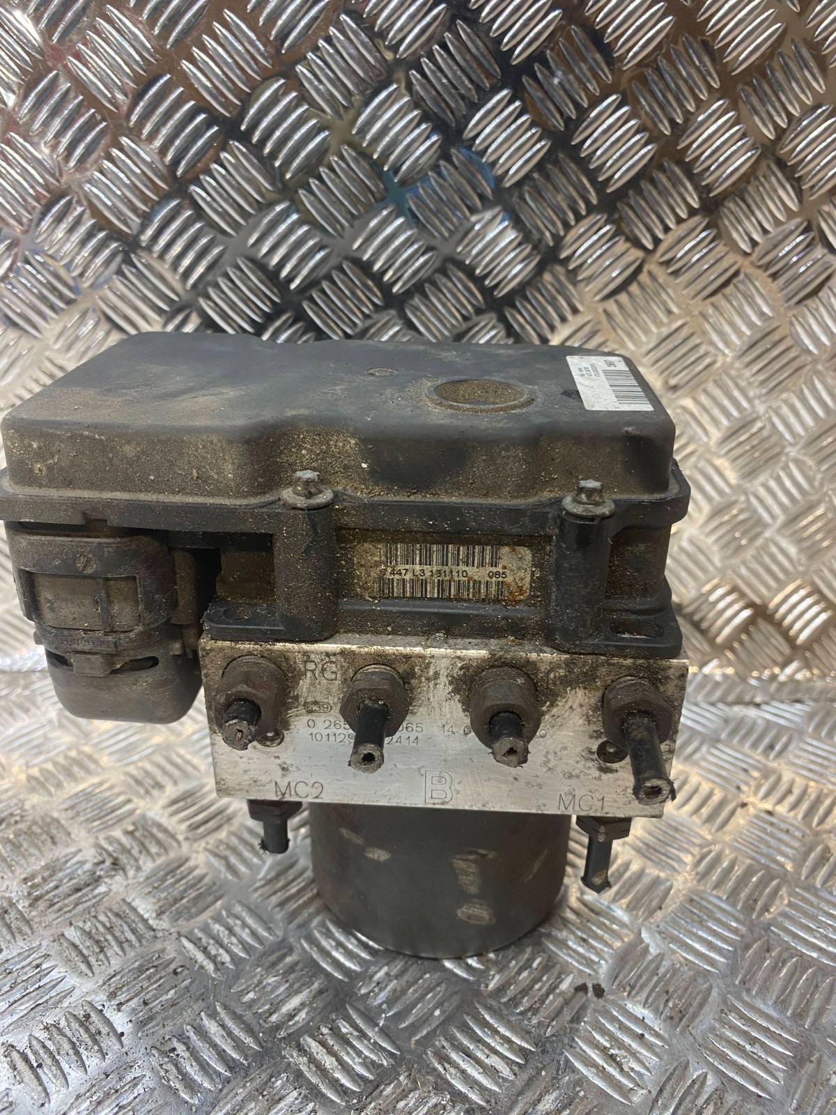2008 FIAT SCUDO ABS PUMP CONTROL MODULE UNIT 0265232065 1401109880