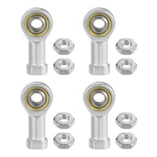 4 PCS SI10T/K M10 Rod End Joint Bearing 10mm Bore M10x1.5 Female 45# Steel