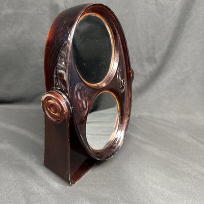 VTG 60s 70s Freestanding Mountable Two-Sided Magnifying Swiveling Vanity Mirror