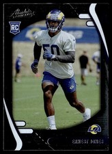 2021 Panini Absolute Ernest Jones Rookie Los Angeles Rams #190