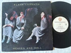 Black Sabbath – Heaven And Hell LP [1st US Press] WARNER BROS