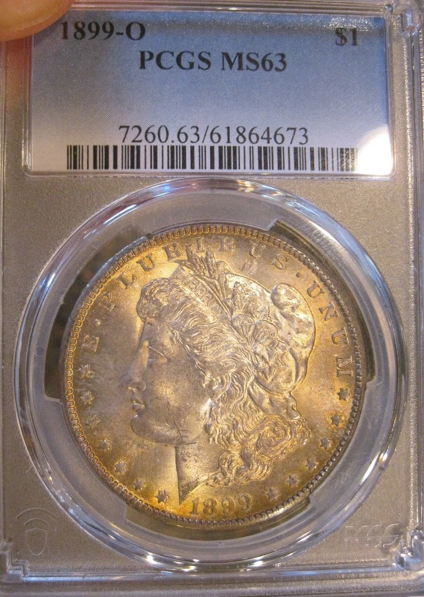 ★19世紀発行★ PCGS 1899-O MS63 モルガン 銀貨 MS 63 Graded 1899 Year Morgan US Dollars (1878-1921) for sale | eBay