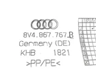Seat side bottom trim